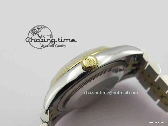 0521 DateJust 116234 SS YG BP Best Edition Gray Dial Diam Markers On SS YG Bracelet SA ZipUp 3745